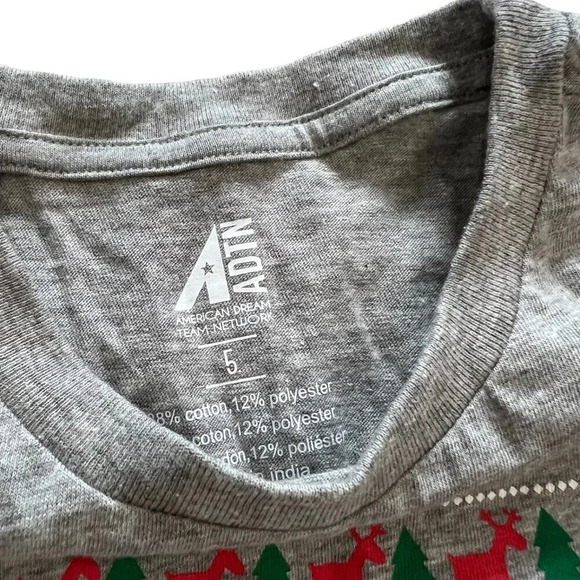 ADTN Gray Holiday Gaming Tee 5 - Picture 2 of 2